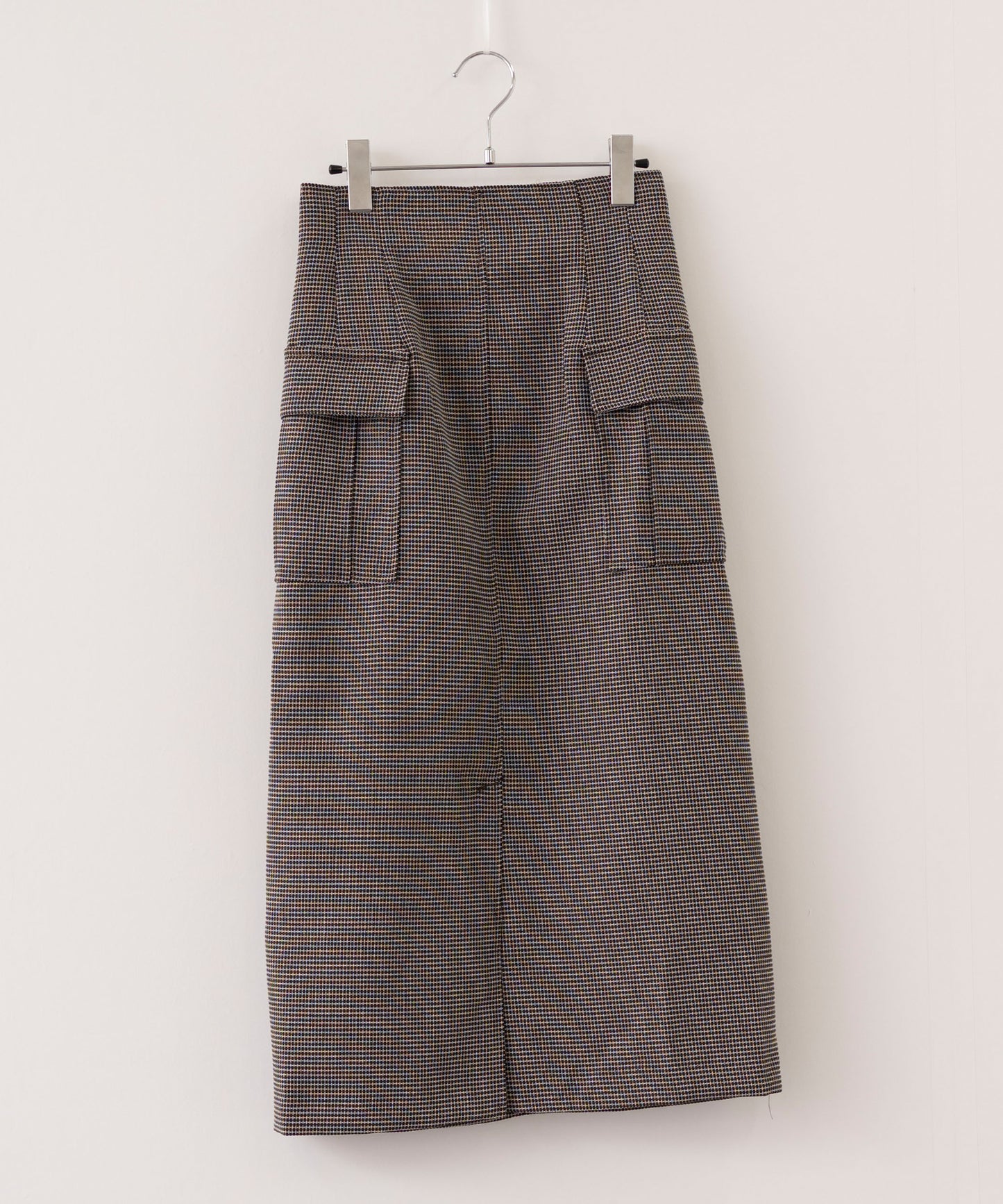 ツイードタッチ貼りポケットタイトスカート(68360550)