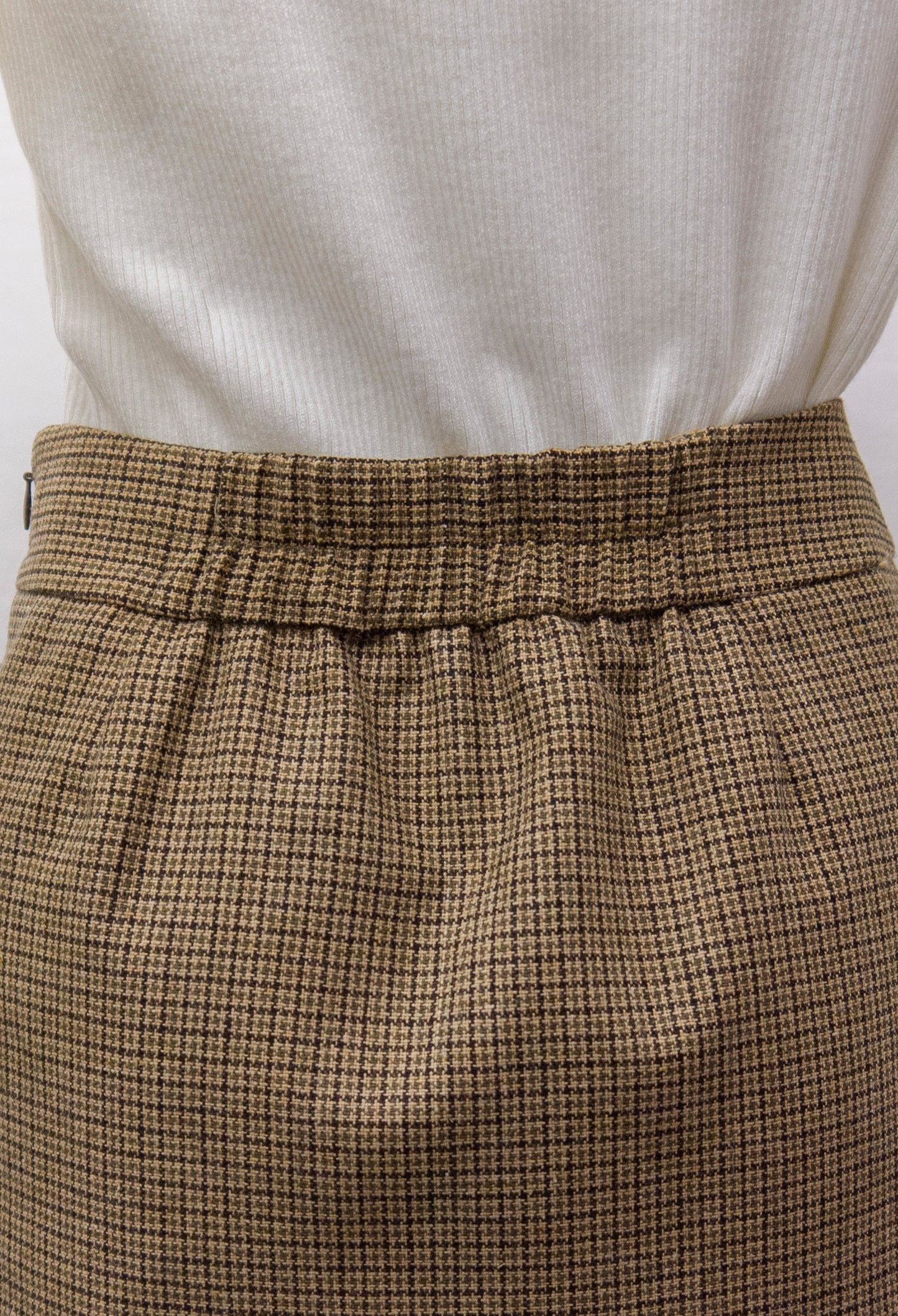無地/千鳥両ポケット付きタイトスカート(681-1730)