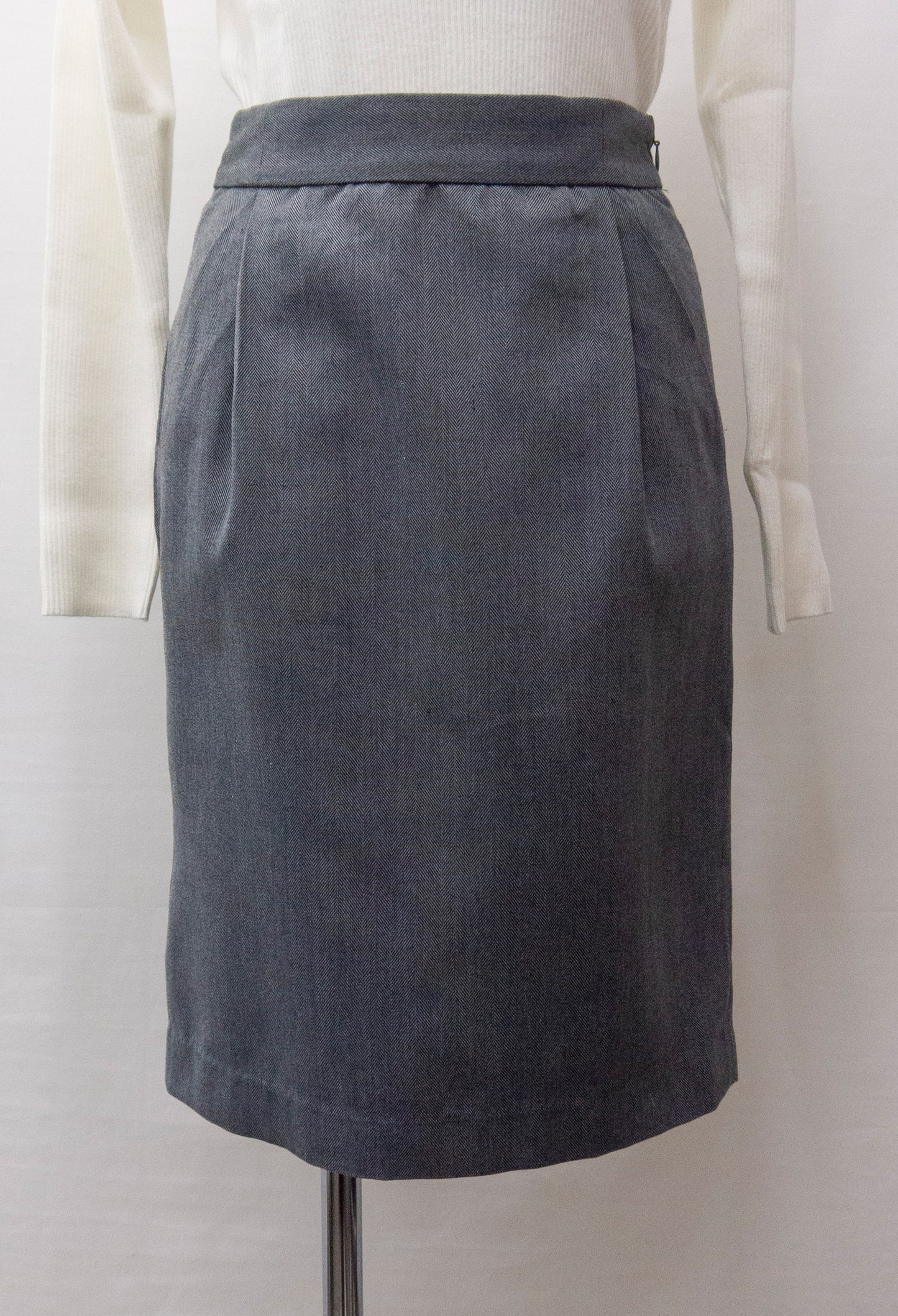 へリンボーンタイトスカート(681-1732)